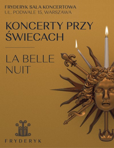 KONCERT PRZY ŚWIECACH - LA BELLE NUIT | JARYNA RAK | EWA PELWECKA