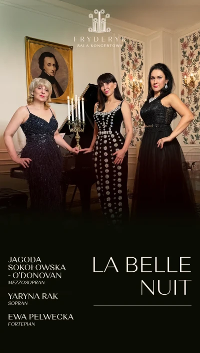 KONCERT PRZY ŚWIECACH - LA BELLE NUIT | JARYNA RAK | JAGODA SOKOŁOWSKA O'DONOVAN | EWA PELWECKA