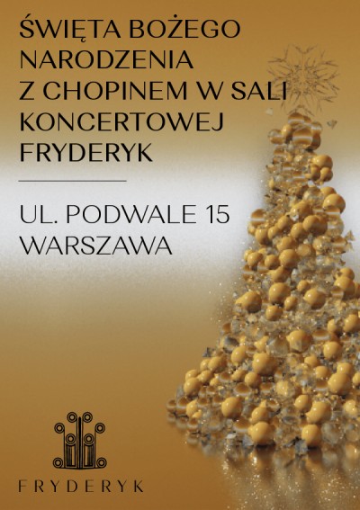 ŚWIĘTA BOŻEGO NARODZENIA Z CHOPINEM W SALI KONCERTOWEJ FRYDERYK - CHIHIRO DEGUCHI