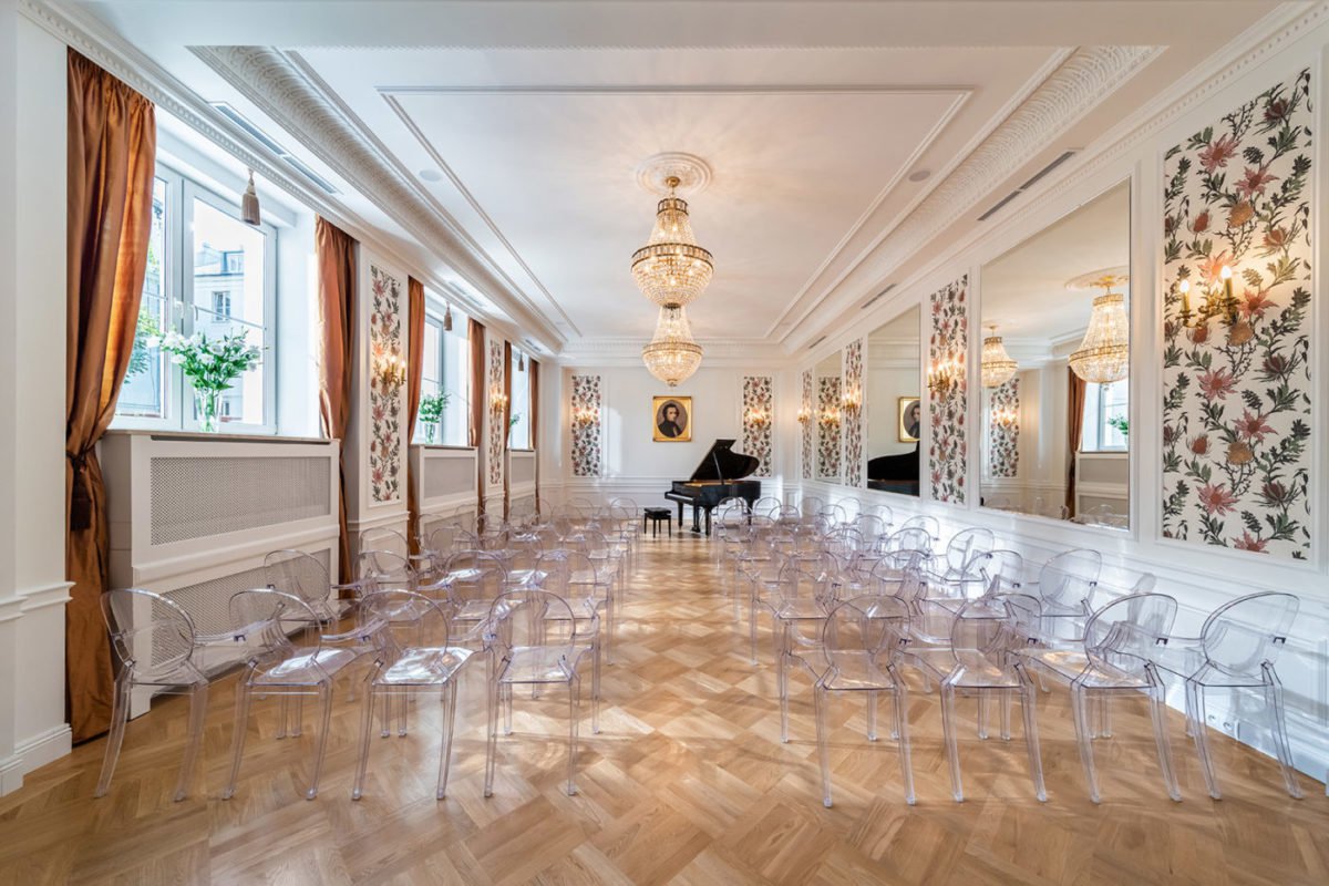 Fryderyk Concert Hall neoclassical interior