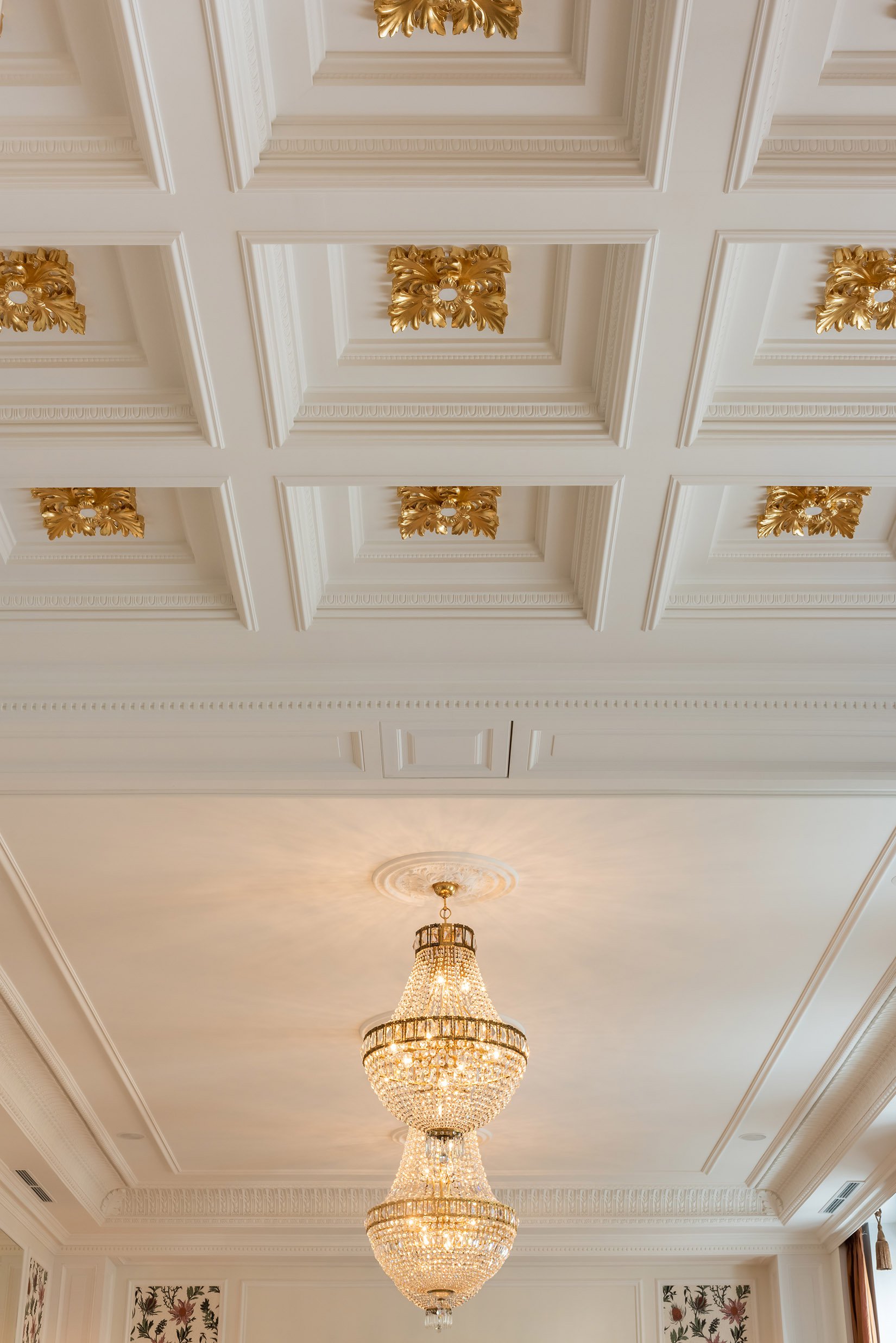 Conference room decorated ceiling photo Fryderyk Concert hall